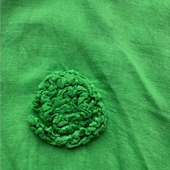 Italian Linen Top XL Made in Italy 100% Linen Oversized - Picture 6 of 9